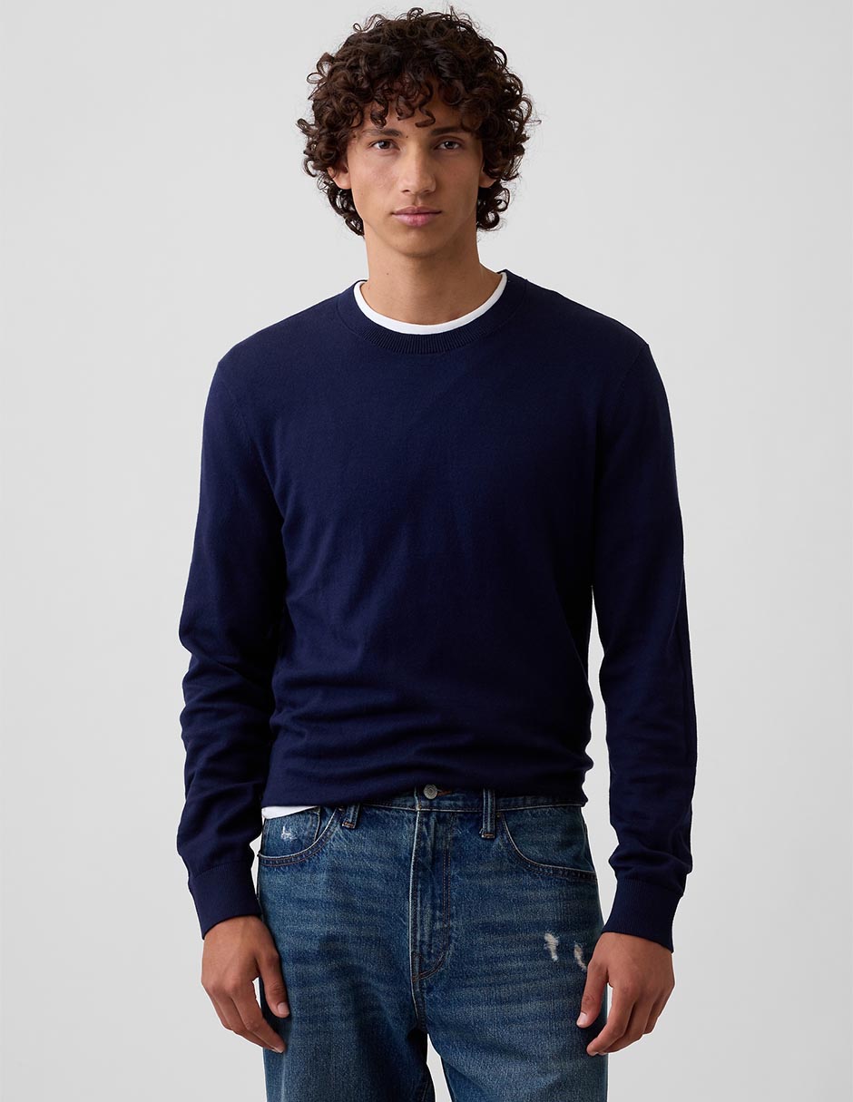 Suéter cuello redondo para hombre Suéter cuello redondo para hombre