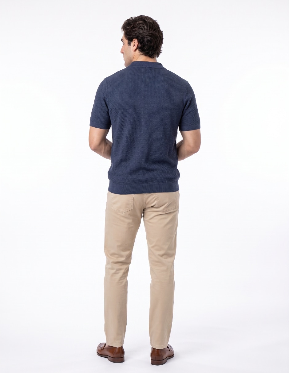 Camisa casual de algodón manga corta para hombre 2