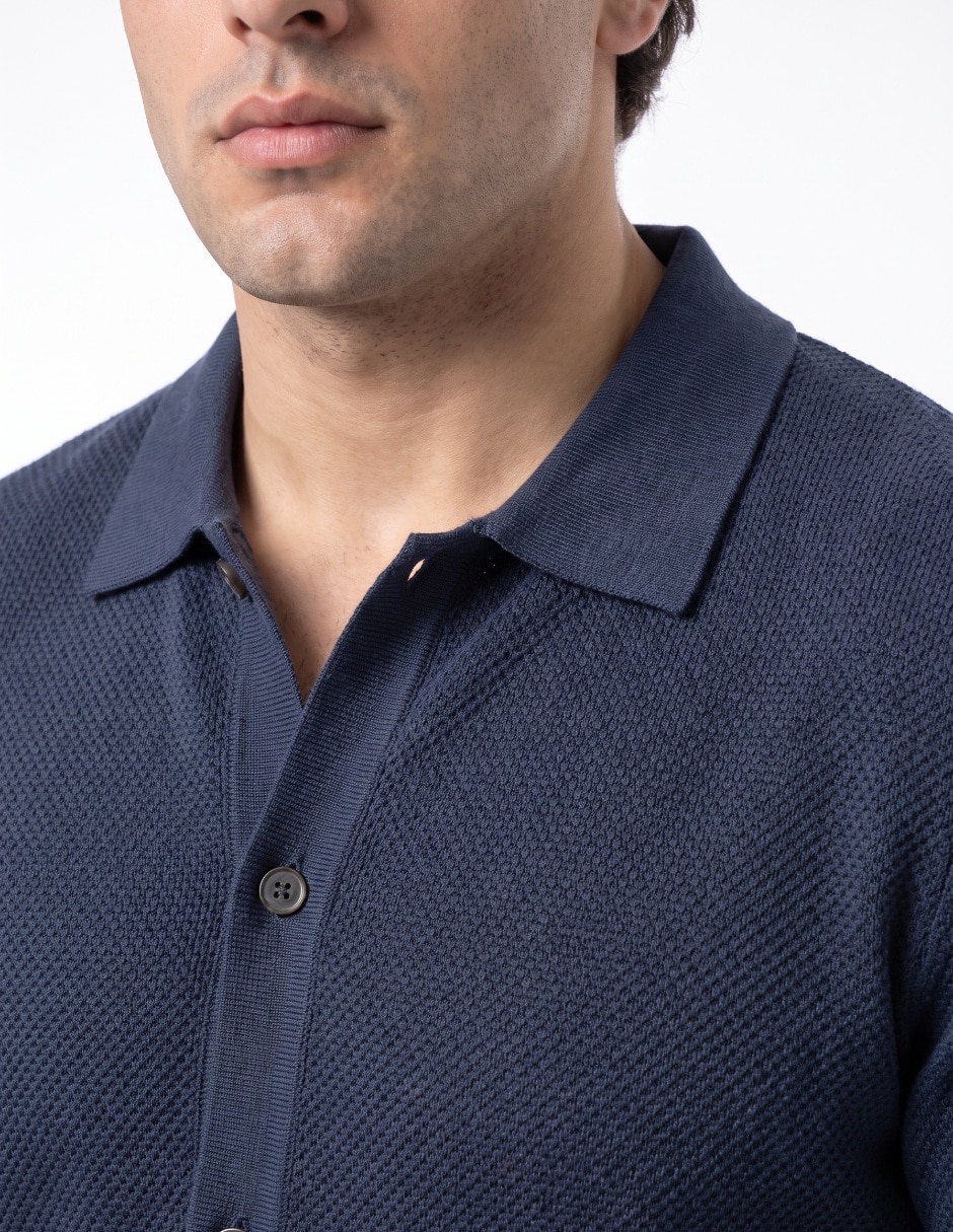 Camisa casual de algodón manga corta para hombre 3