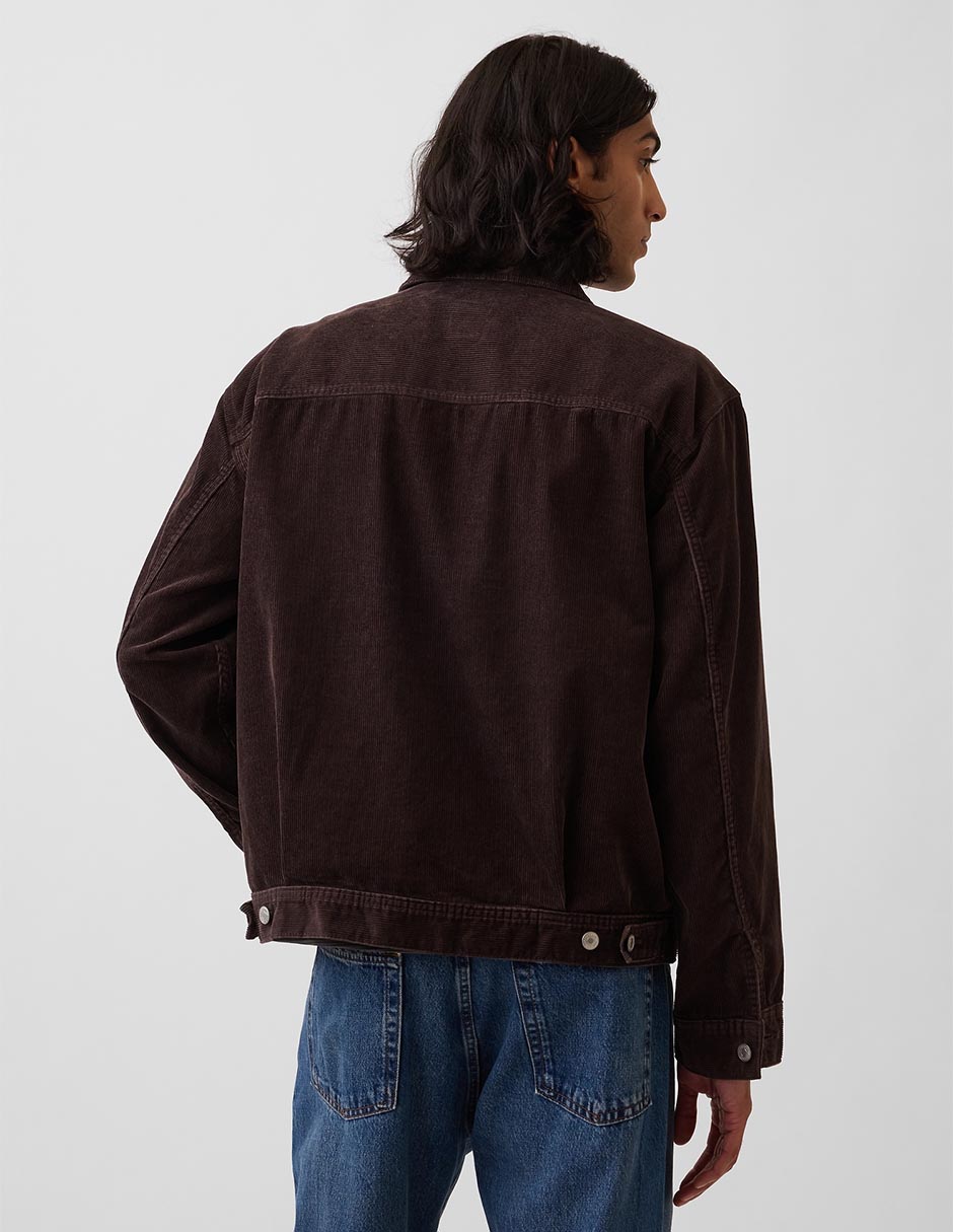 Chamarra casual con bolsillos para hombre 5
