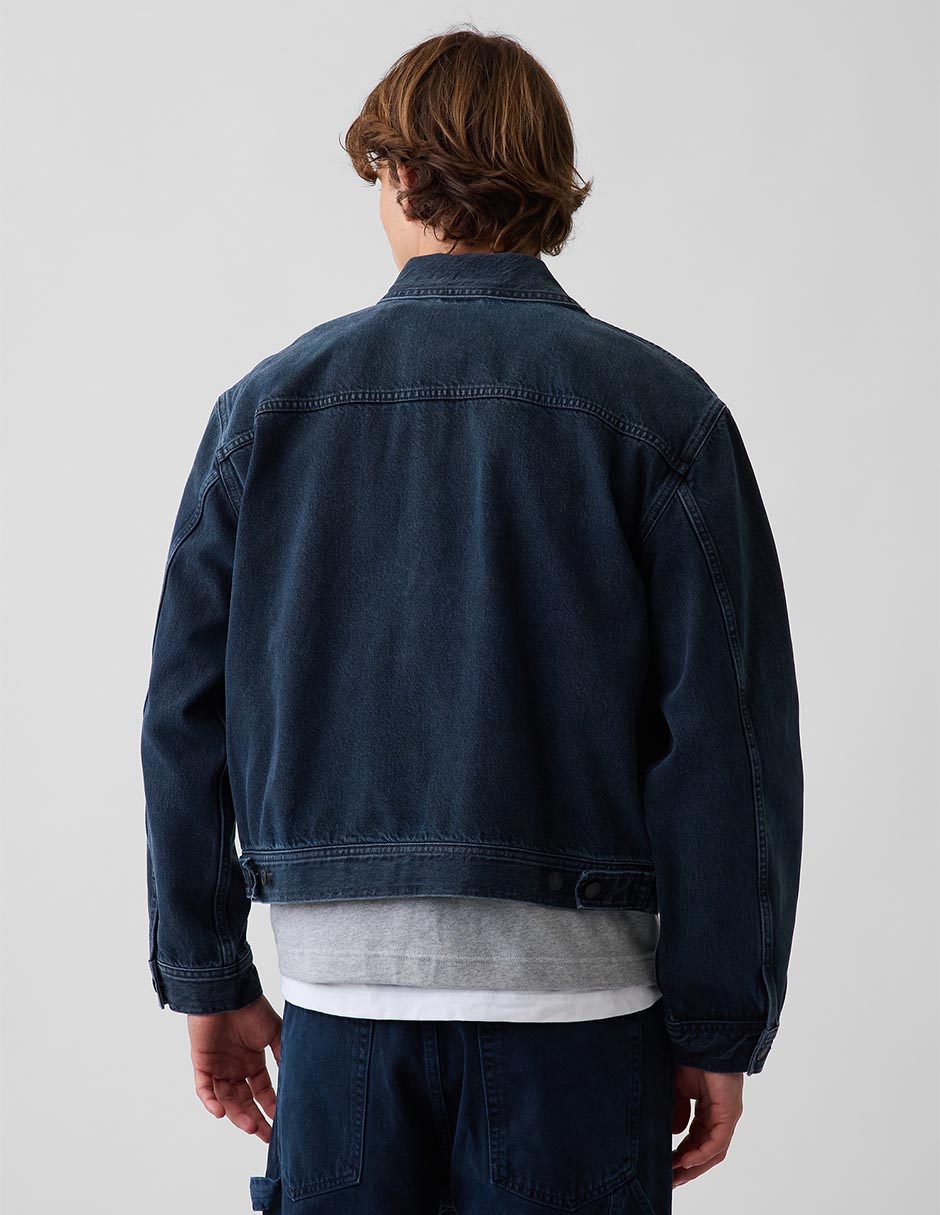 Chamarra casual con bolsillos para hombre 3