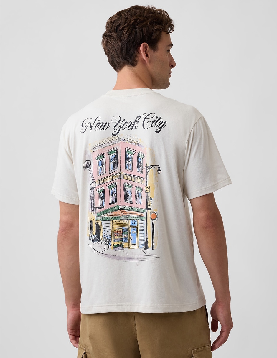 Playera cuello redondo para hombre 3
