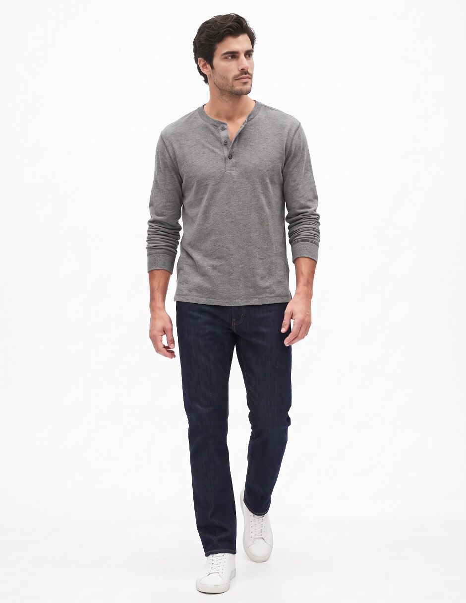 Playera cuello redondo para hombre 4