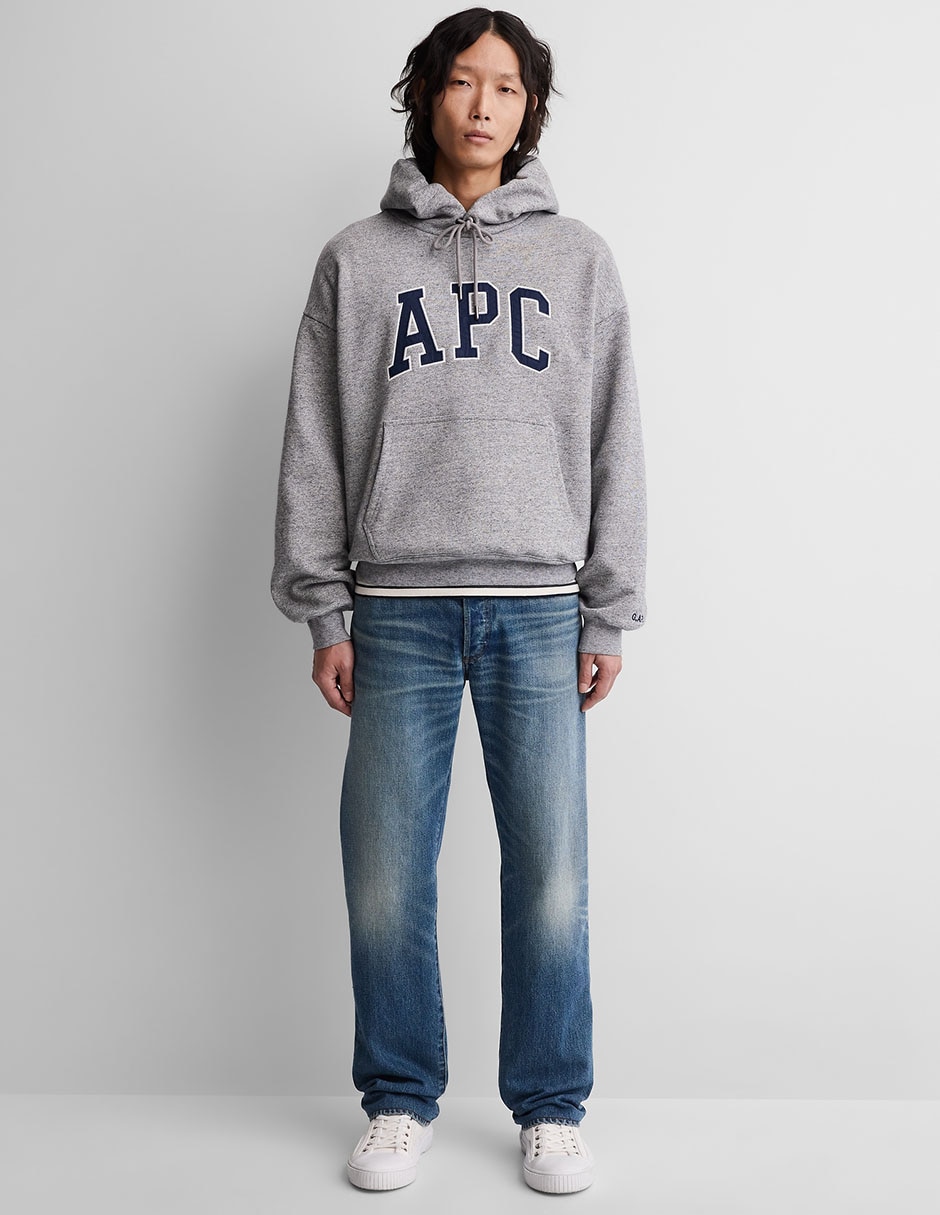 Gap x A.P.C. Sudadera Logo Ultra Heavyweight para Hombre 5
