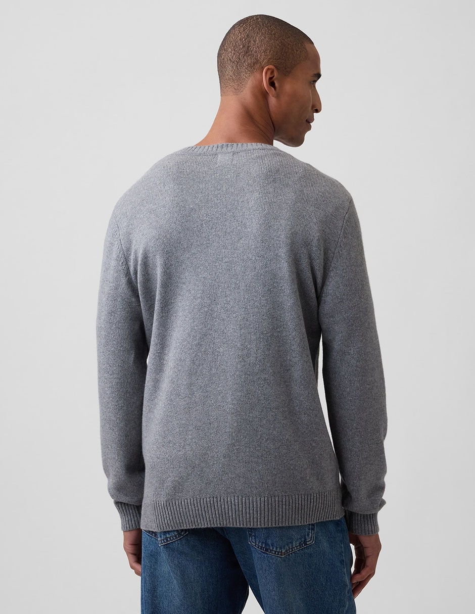 Suéter cuello redondo para hombre 2