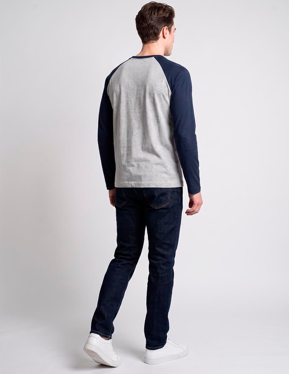 Playera manga larga para hombre 3
