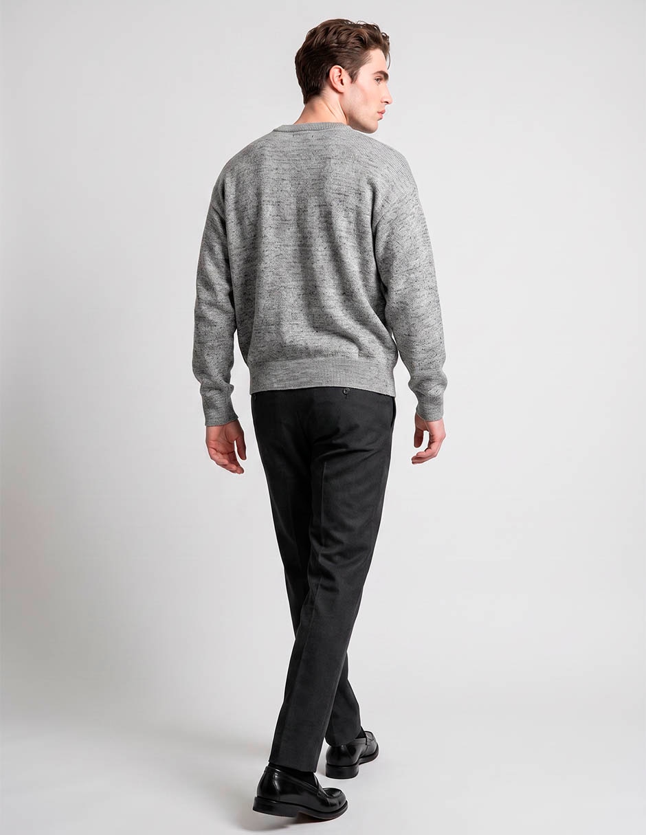 Suéter cuello redondo para hombre 3