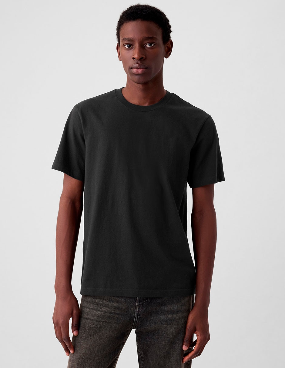 Playera cuello redondo unisex