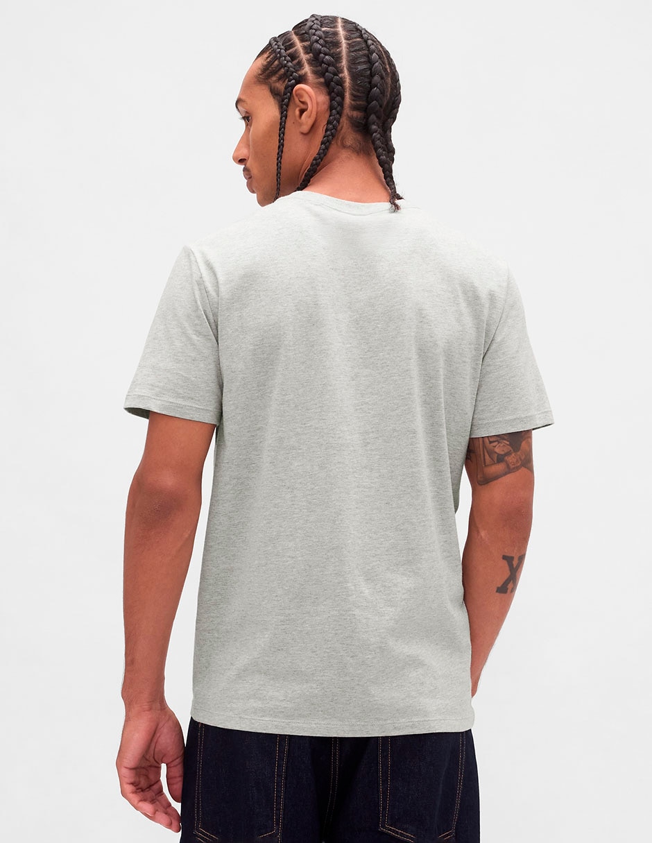 Playera cuello redondo para hombre