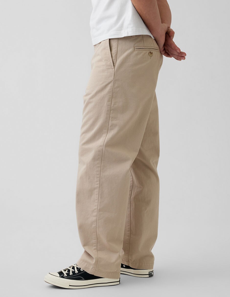 Pantalón straight de algodón para hombre 3