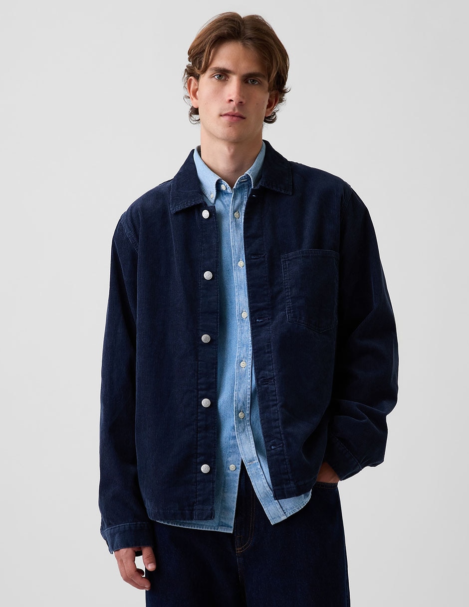 Camisa casual de algodón manga larga para hombre