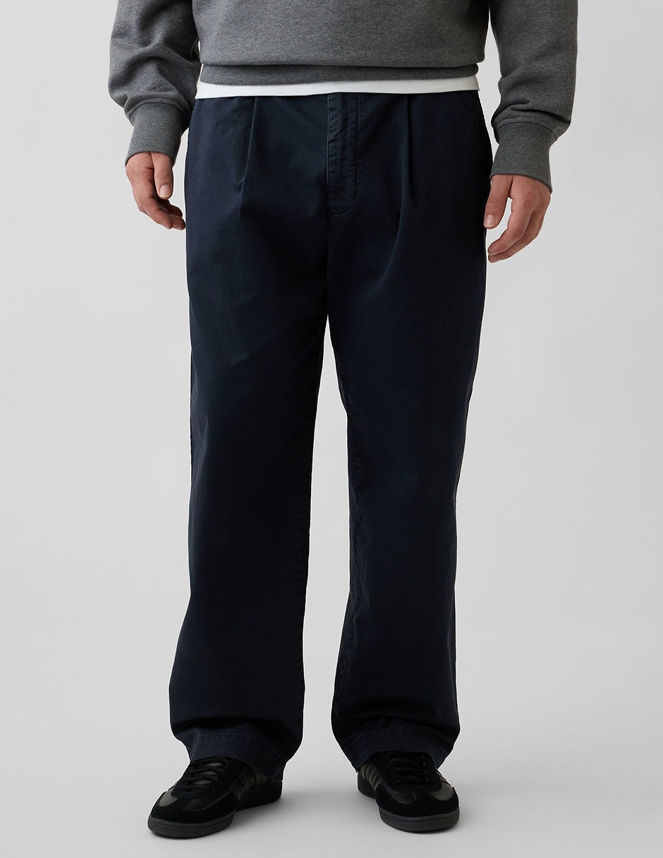 Pantalón baggy de algodón para hombre 1