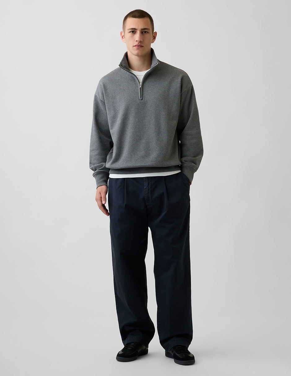 Pantalón baggy de algodón para hombre 4