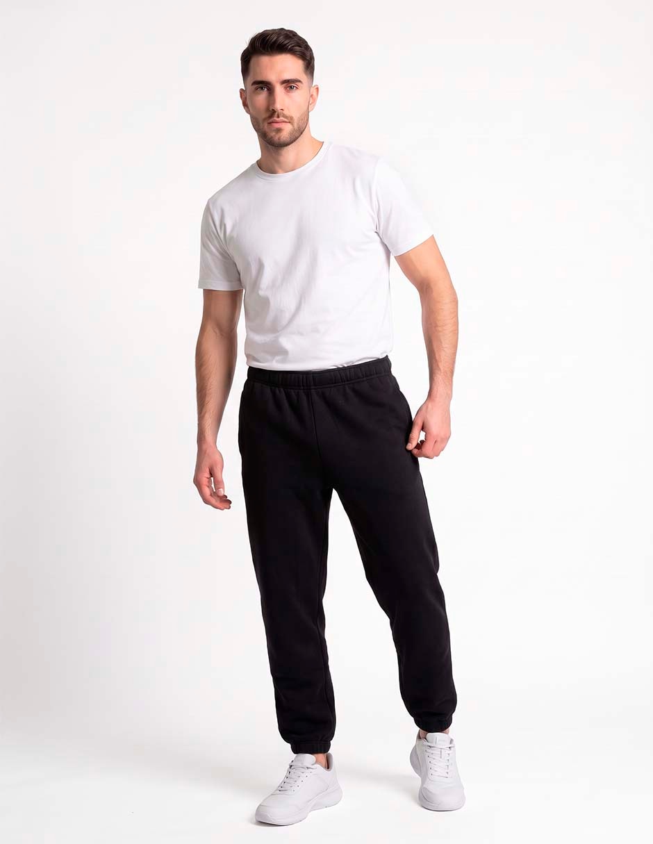 Pants slim con elástico para hombre 3