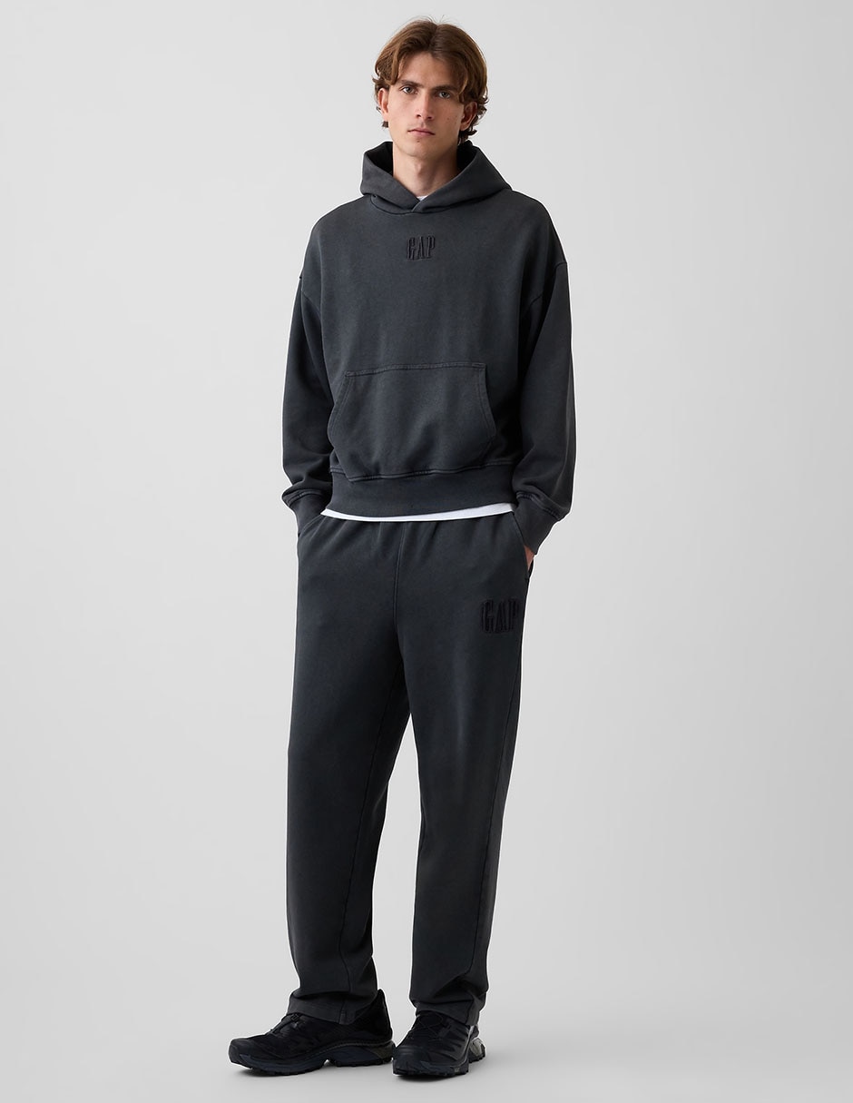 Pants straight con elástico para hombre 3