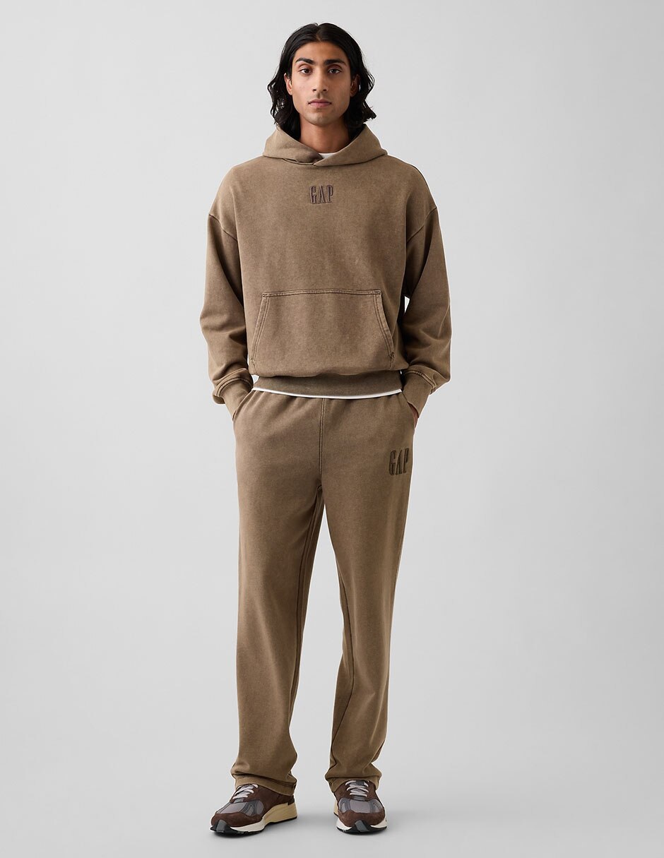 Pants straight con elástico para hombre 3