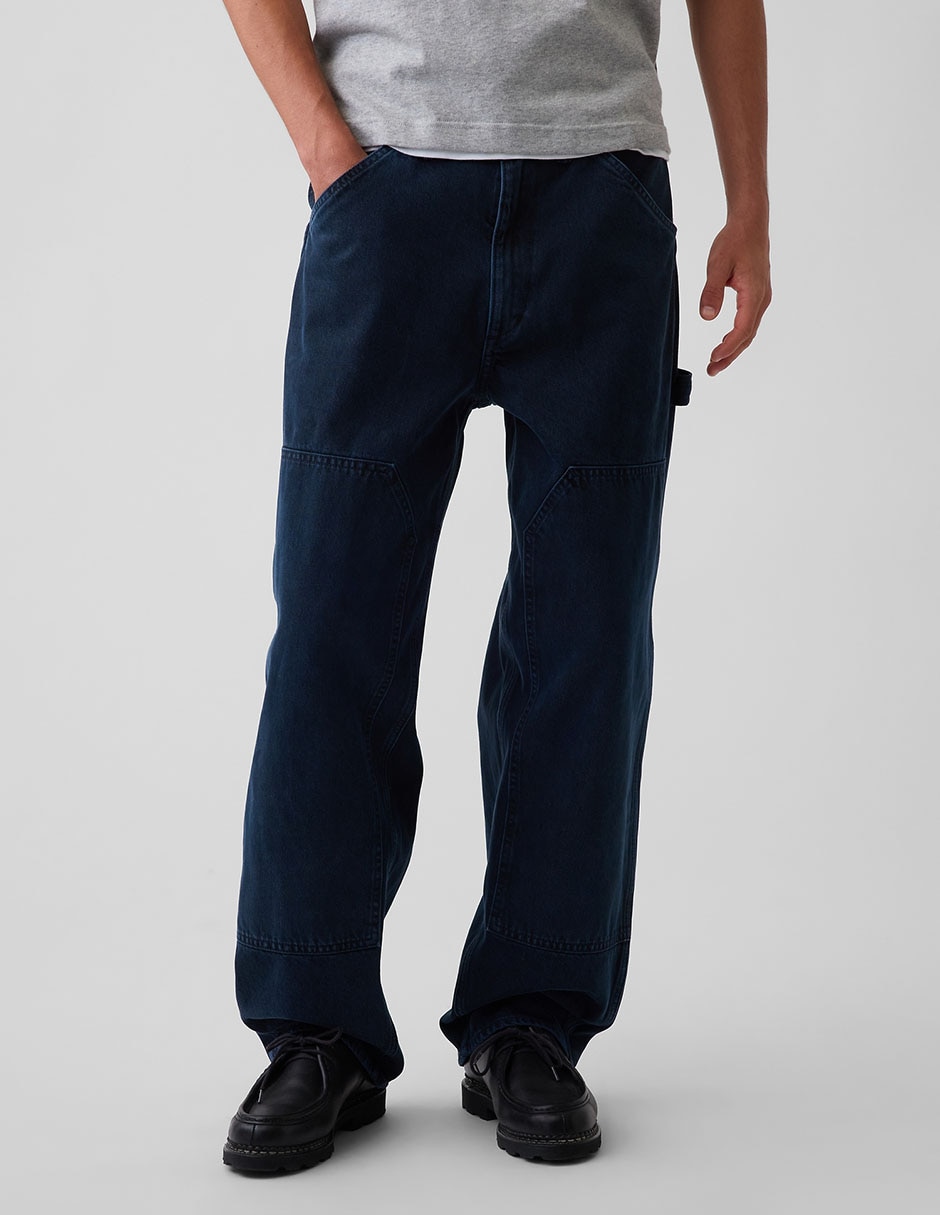 Jeans carpenter relajado para hombre 6