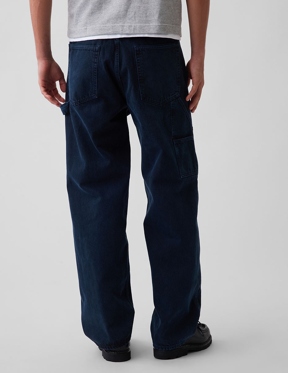 Jeans carpenter relajado para hombre 4