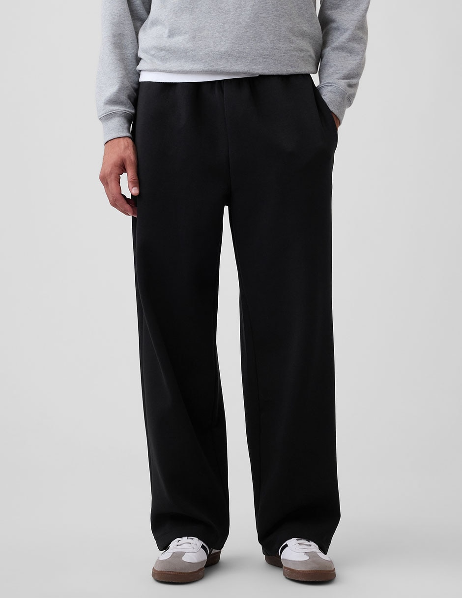 Pants straight con elástico para hombre 1