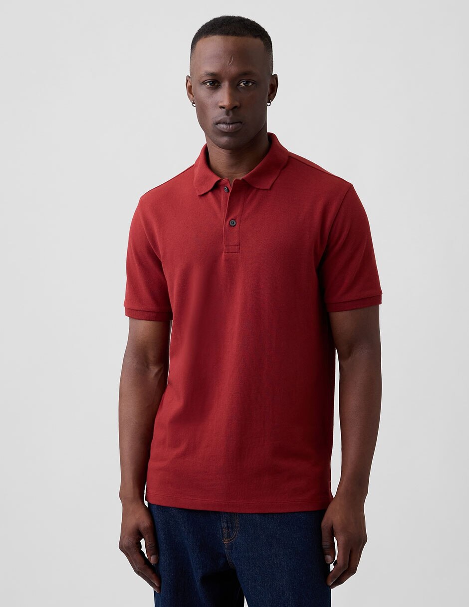 Playera tipo polo para hombre