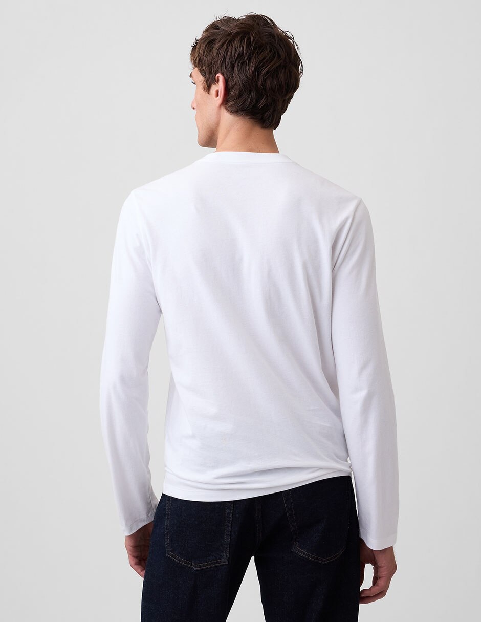Playera cuello redondo para hombre 2