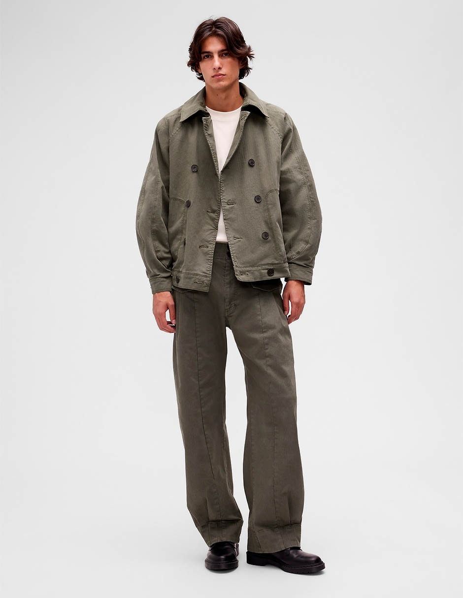 Gap Studio Pantalon Herringbone