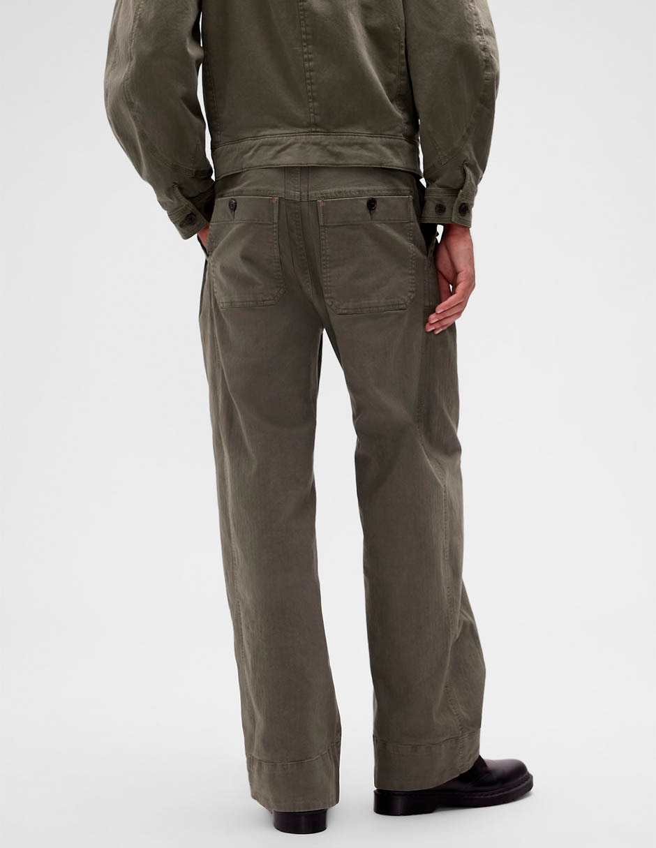 Gap Studio Pantalon Herringbone