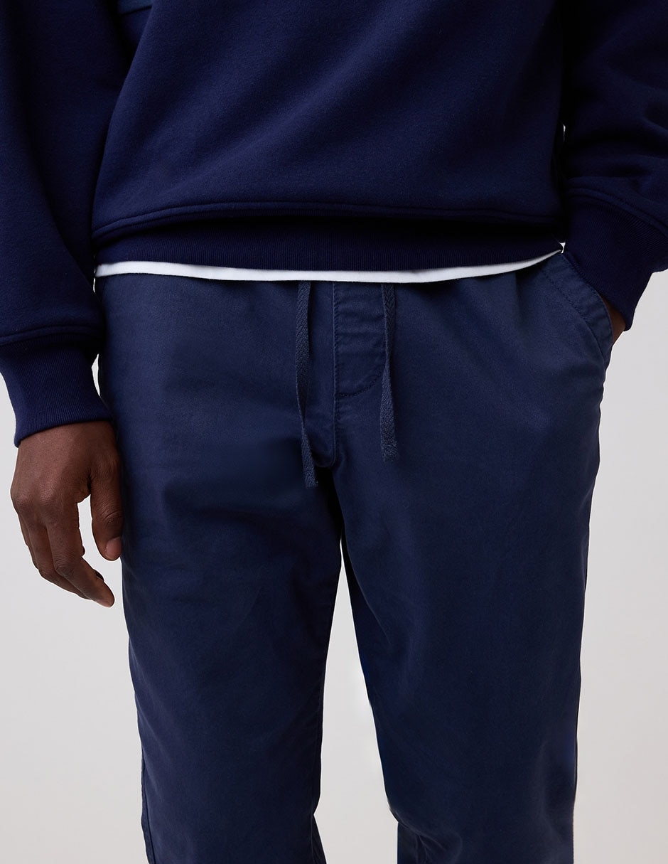 Pantalón jogger straight de algodón para hombre 2
