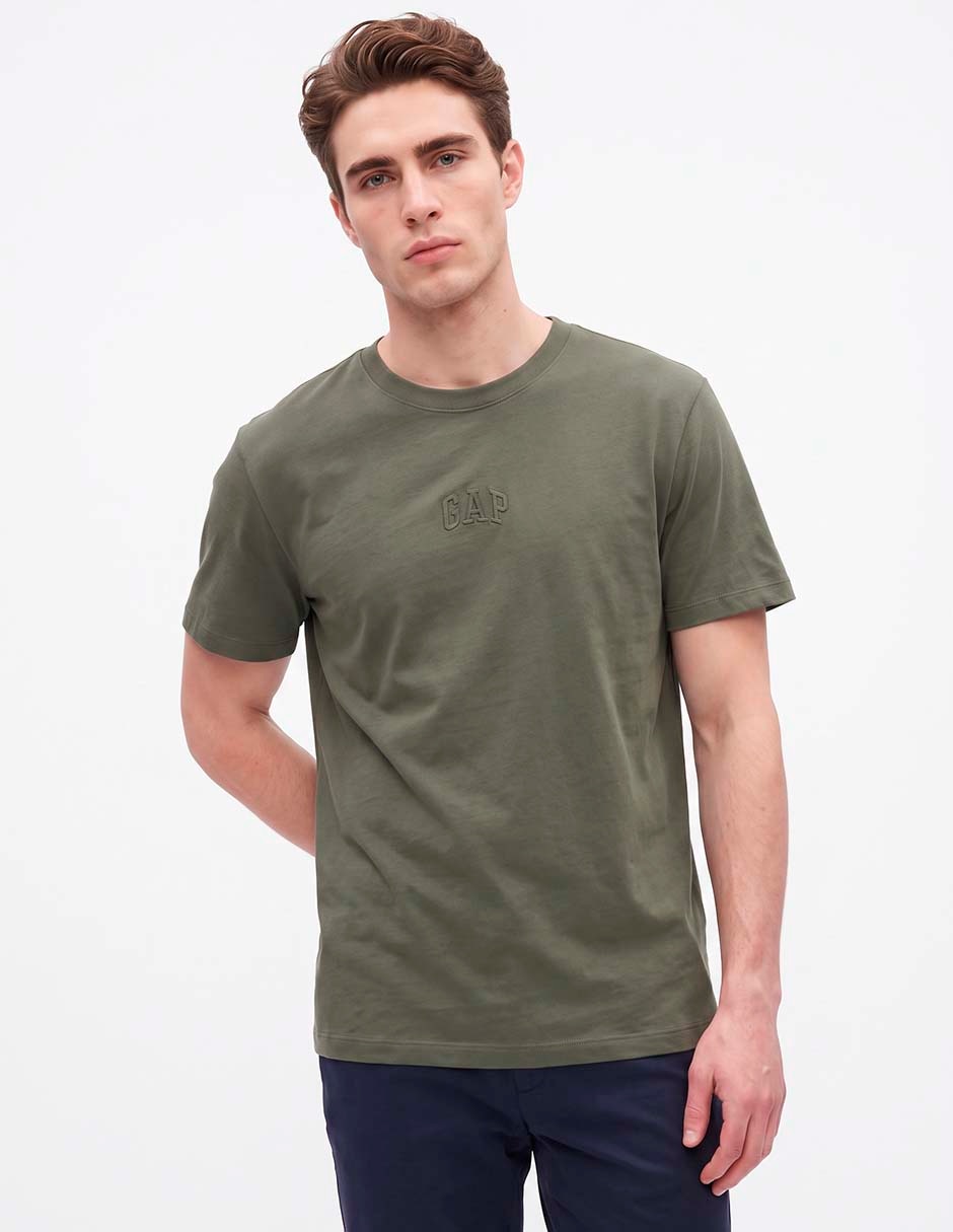 Playera cuello redondo para hombre