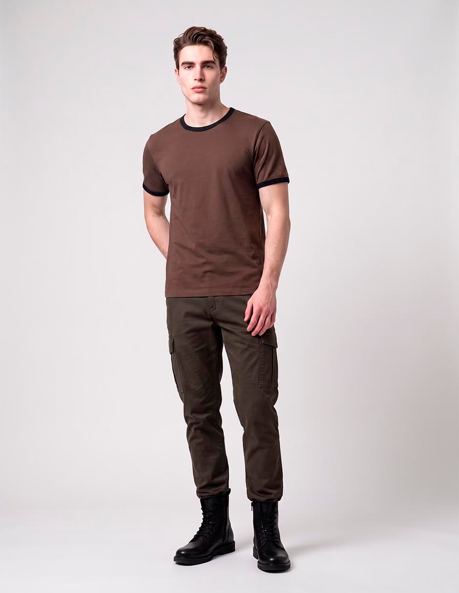 Playera cuello redondo para hombre Playera cuello redondo para hombre