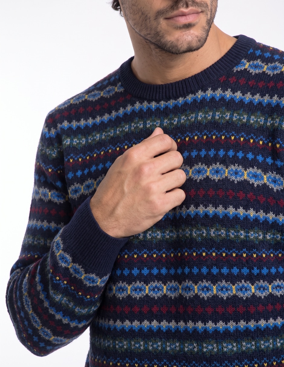Suéter cuello redondo para hombre 3