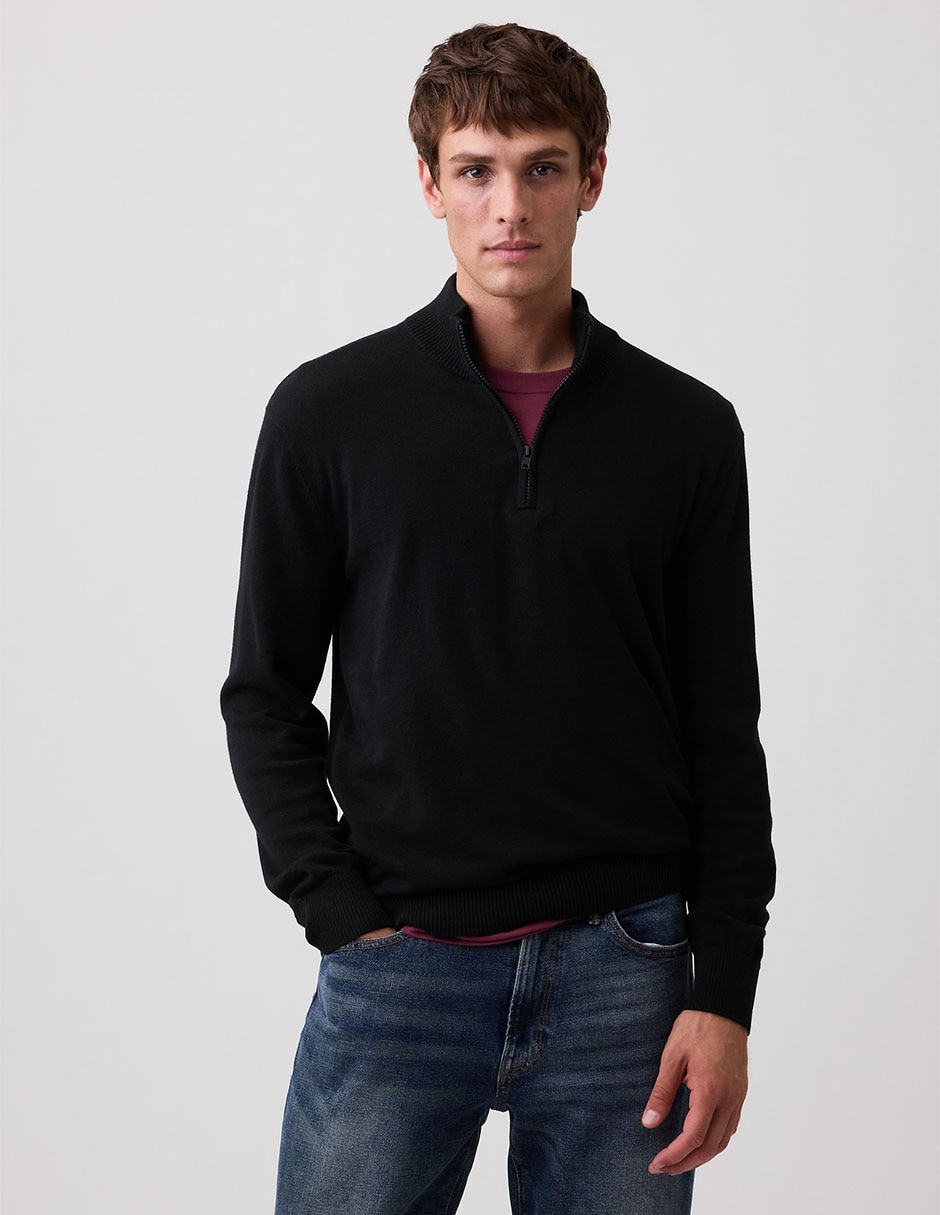 Suéter cuello alto para hombre